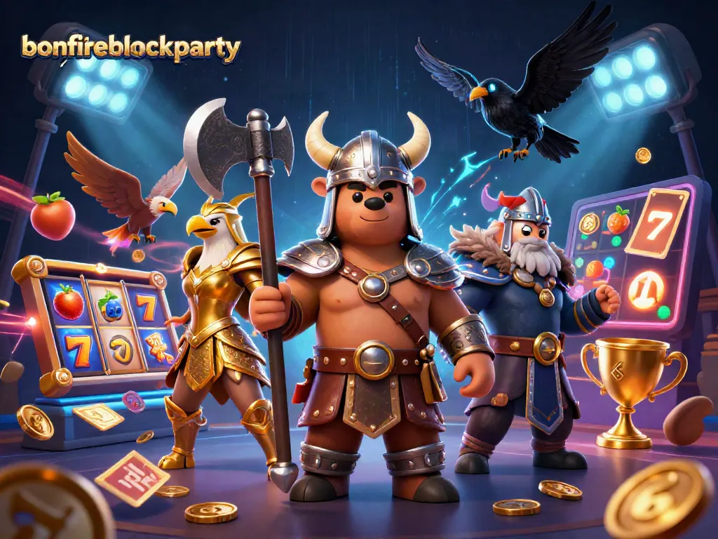 Join the excitement of bonfireblockparty with thrilling 3D slot reels and dynamic gaming action.